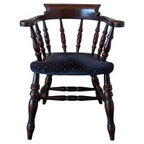 Pub Style Solid Wood Side Chair