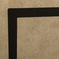 700mm x 700mm Sandstone with Dark Inner Border Werzalit Square Table Top