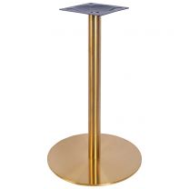 Sphinx Small Dining Height Table Base Vintage Brass