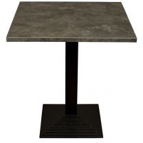 Baltic Silver Complete Step Square Table