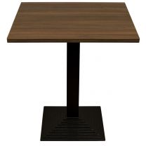 Walnut Complete Step Square Table