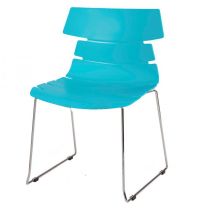 Hoxton Side Chair - B Frame (Turquoise)