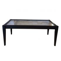 Rectangular Frosted Glass Coffee Table