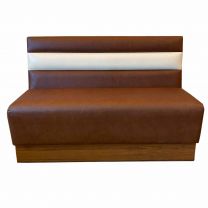 Brown Restaurant Bench Seating (Small)
