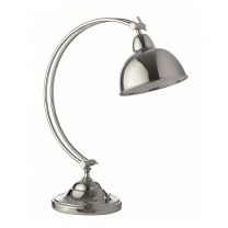 Ex Hotel Lighting - Heathfield Oslo Nickel Desk Lamp