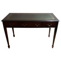 Ex Hotel 3 Draw Traditional Style Desk with Leather Top