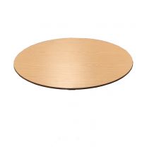 Used set of 5 75cm Round Veneer Table Tops