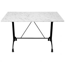 White Marble Complete Continental Rectangle Table