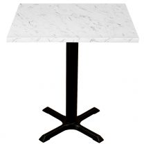White Marble Complete Samson Square Table