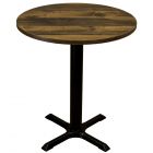 Rustic Oak Complete Samson Small Round Table