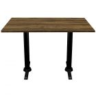 Rustic Oak Complete Samson Rectangle Table