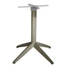 Braga Taupe Flip Top Dining Height Table Base - Outdoor