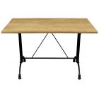 Forest Oak Complete Continental Rectangle Table