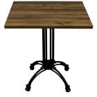 Rustic Oak Complete Continental Square Table