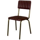 Foundry Wine/Gold Side Chair