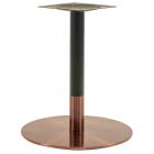 Sphinx Small Coffee Height Table Base Rose Gold & Black