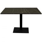 Black Marble Complete Step Rectangle Table