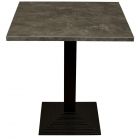 Baltic Silver Complete Step Square Table