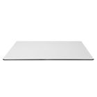 White Compact Laminate Table Top 10mm Thick