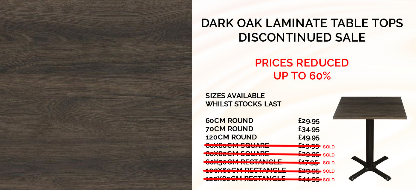 Dark Oak Clearance Sale